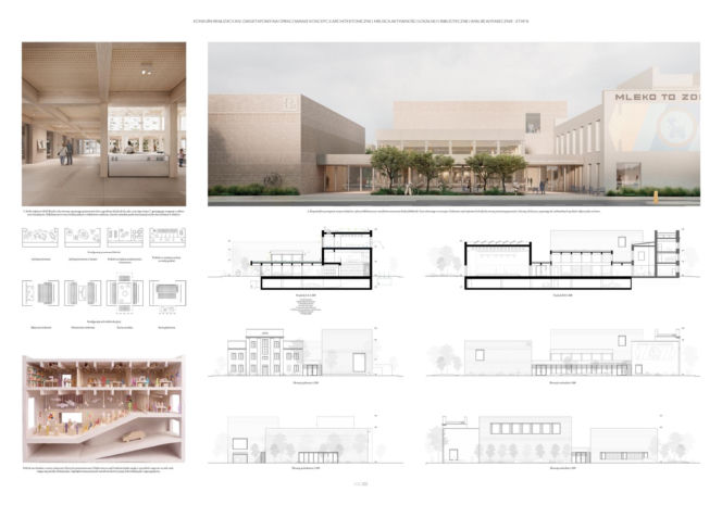 Konkurs na opracowanie koncepcji architektonicznej Miejsca Aktywności Lokalnej i Bibliotecznej (MALiB) w Piasecznie
