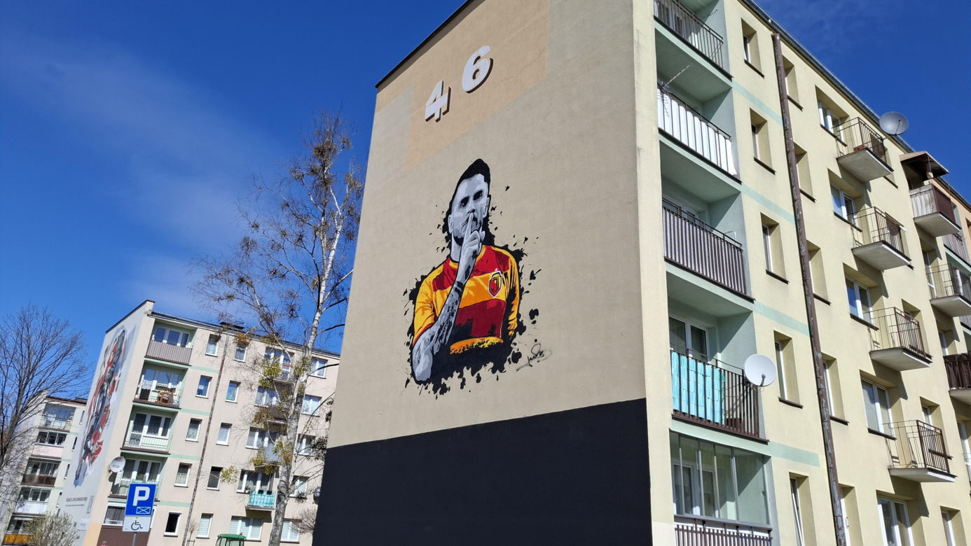 Jesus Imaz ma mural w Białymstoku