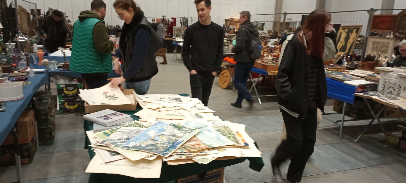 Giełda staroci w łódzkim Expo