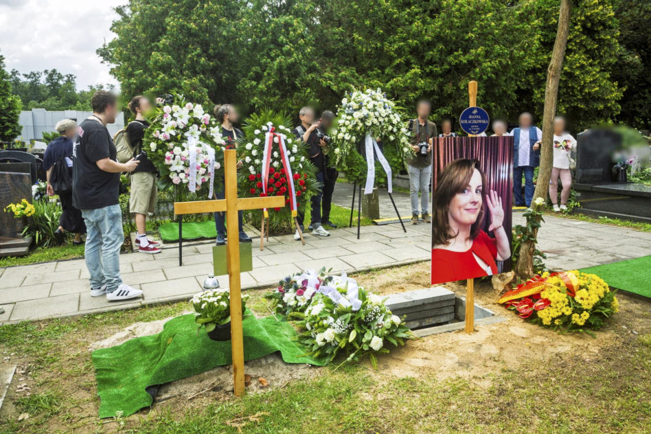 Tak wygląda dziś grób Joanny Kołaczkowskiej