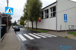 Początek roku szkolnego - nowe oznakowania przy poznańskich szkołach