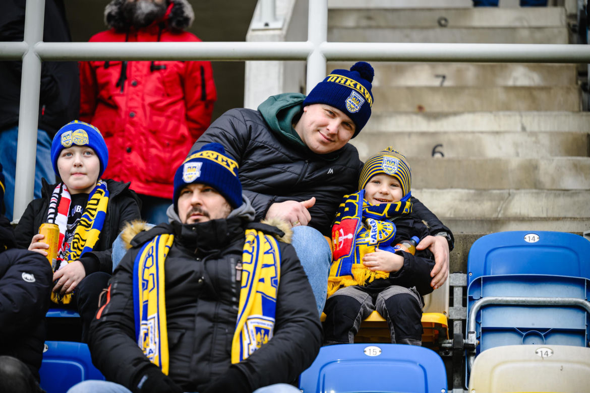 Arka Gdynia - GKS Katowice: Zdjęcia kibiców z meczu 22. kolejki PKO BP Ekstraklasy