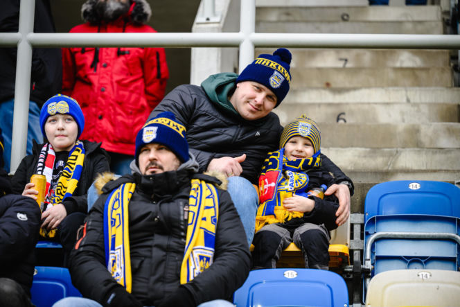 Arka Gdynia - GKS Katowice: Zdjęcia kibiców z meczu 22. kolejki PKO BP Ekstraklasy