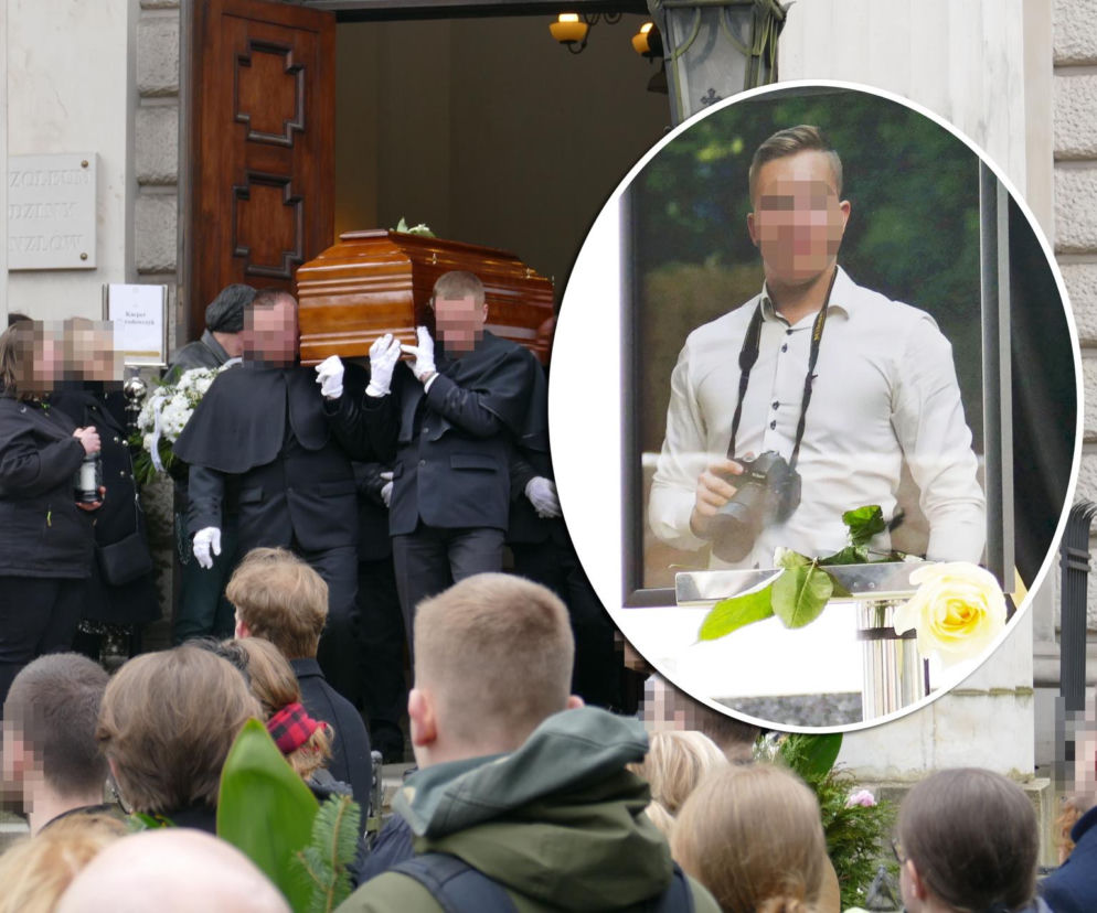 Pogrzeb syna Piotra Ogrodowczyka. Polityk Polski 2050 pożegnał 24-letniego Kacpra