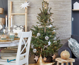 Świąteczne choinki w stylu rustykalnym