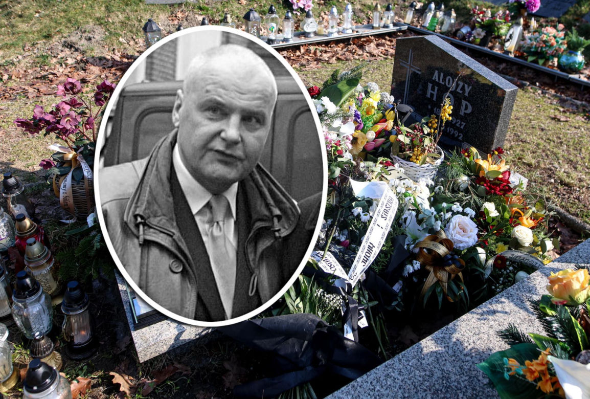 Tajemnicza śmierć i pogrzeb w sekrecie. Znany prokurator Jerzy Hop i jego syn nie żyją. Ostatnie pożegnanie