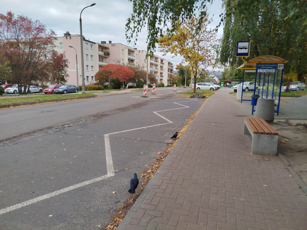 Trwa remont nawierzchni ulic Romanówka i Unitów Podlaskich w Siedlcach