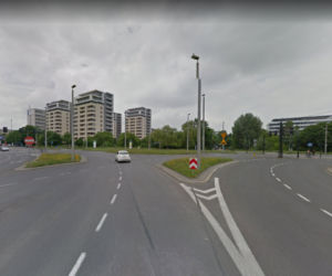 Skrzyżowanie ul. Bratysławskiej, Twardego i Wybickiego