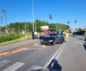 Wypadek na DK94 w Ładnej