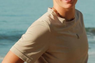 Iga Świątek na plaży w Kalifornii