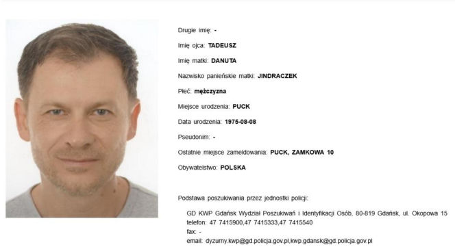 List gończy za Marcinem Turczyńskim