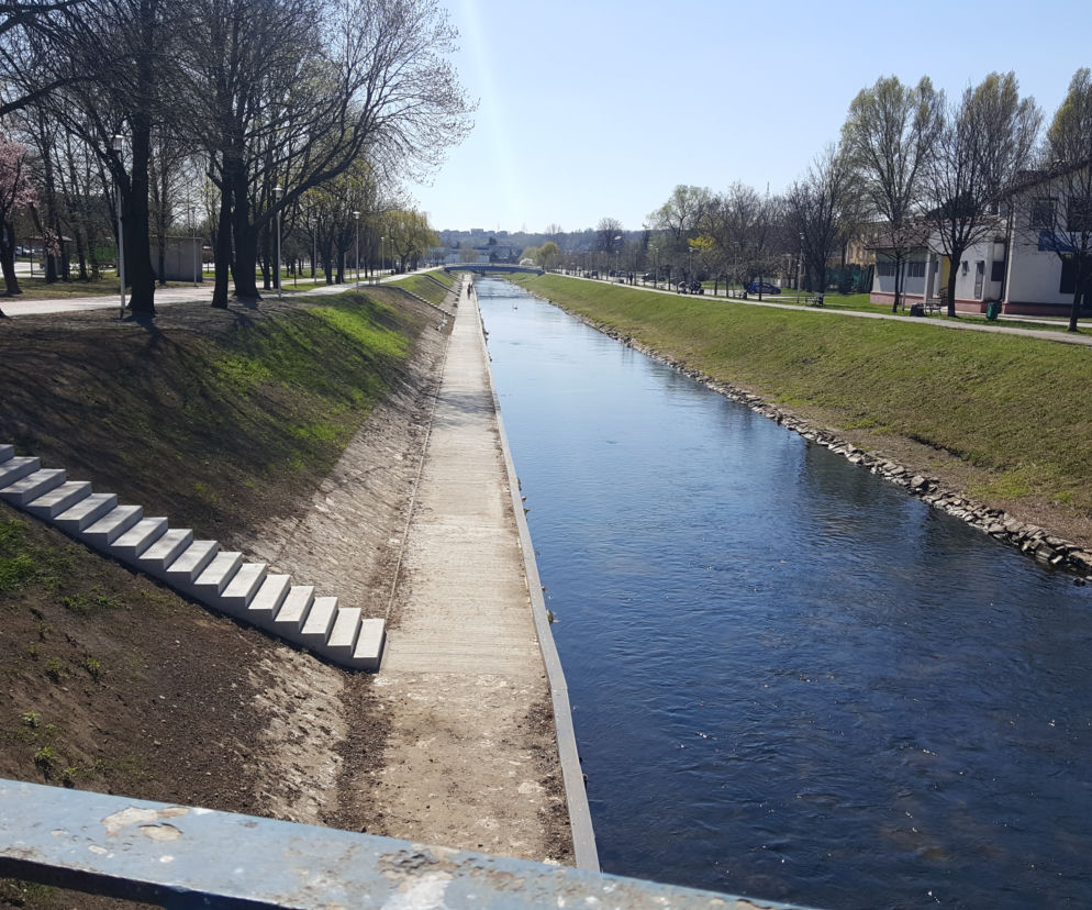 Bulwary Czarnej Przemszy w Będzinie