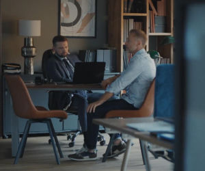 M jak miłość odc. 1898. Prokurator (Marcin  Kaleta), Andrzej Budzyński (Krystian Wieczorek)