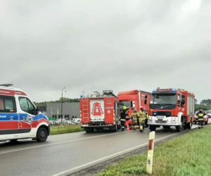 Skwierzyna. Makabryczny wypadek! Rowerzysta zginął pod kołami tira [ZDJĘCIA]