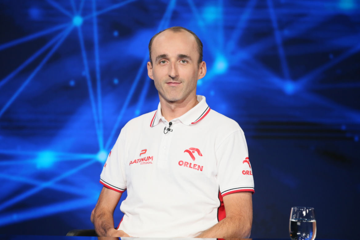 Robert Kubica odwiedził "Super Express"