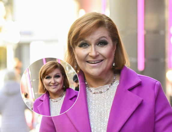 Katarzyna Skrzynecka pojawiła się w telewizji i nie można było od niej oderwać oczu. Tylko spójrzcie, co miała na sobie