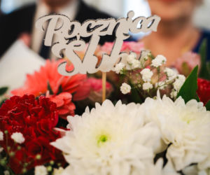 Złoty Gody par małżeńskich w Siedlcach - wręczenie pamiątkowych medali