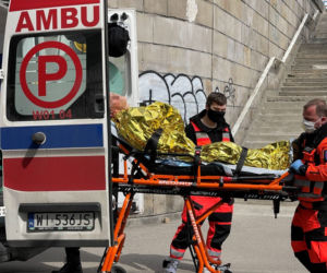 60-latek roztrzaskał się na moście Gdańskim