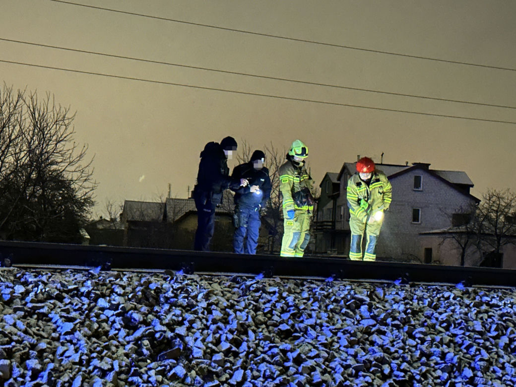 Tragedia w Ząbkach. Śmierć na torach, pieszy nie miał szans