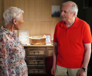 Barwy szczęścia odc. 3275. Jaworski (Jacek Kałucki), Krystyna Złota (Hanna Bieluszko)