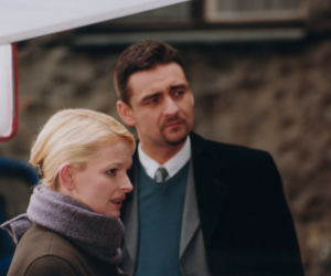 M jak miłość. Marta (Dominika Ostałowska), Jacek (Robert Gonera)