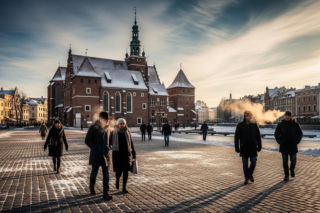 Toruń zamarza dziś. Czy niska temperatura utrzyma nas w domach 9 lutego 2026?