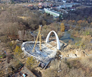 Przebudowa Teatru Letniego w Szczecinie - marzec 2021