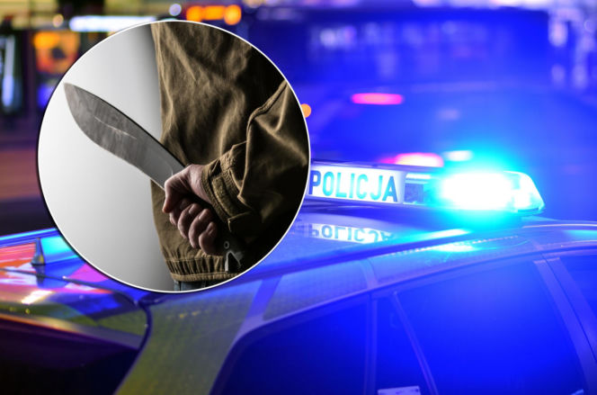 Groził, że zetnie głowę, potem zaatakował maczetą. Kobieta cudem nie straciła ręki. Podejrzany uciekł