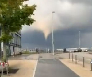 Tornado porywa ludzi i wrzuca do Bałtyku! Szok na wybrzeżu