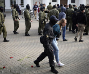 Protesty na Białorusi