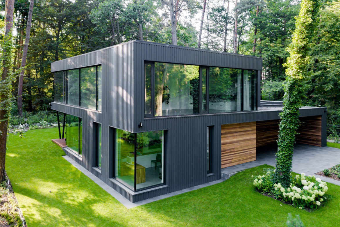 Dom w Lesie projektu Z3Z Architekci 