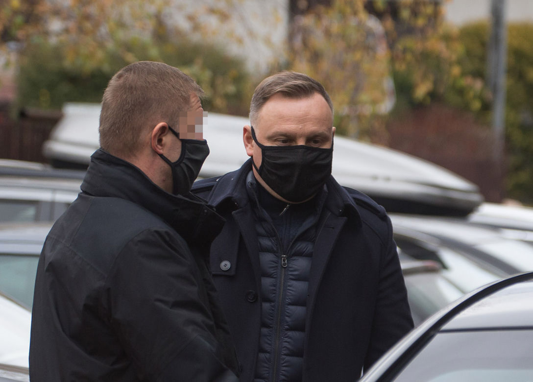 Prezydent cały weekend wykańczał apartament