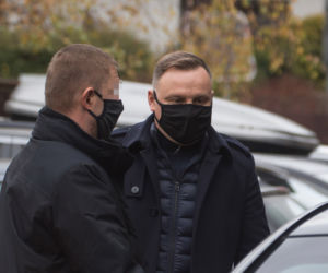 Prezydent cały weekend wykańczał apartament