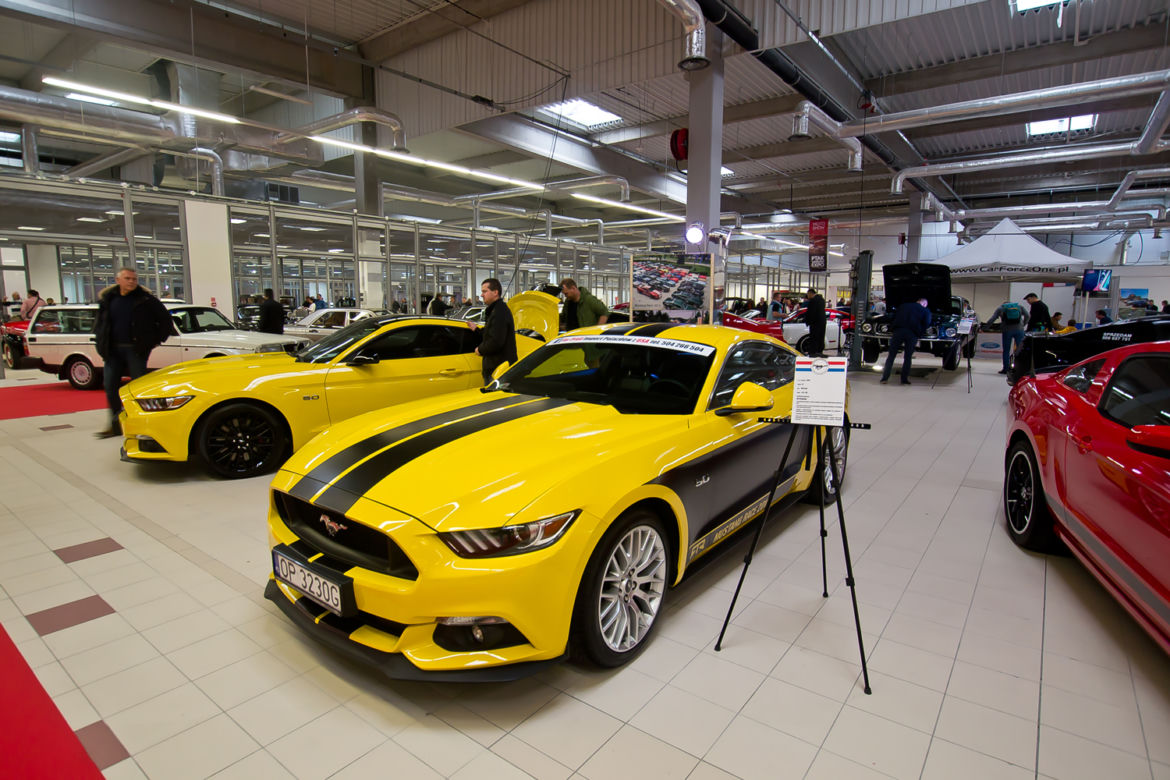 Ford Mustang GT 5.0 V8 na Warsaw Moto Show 2016