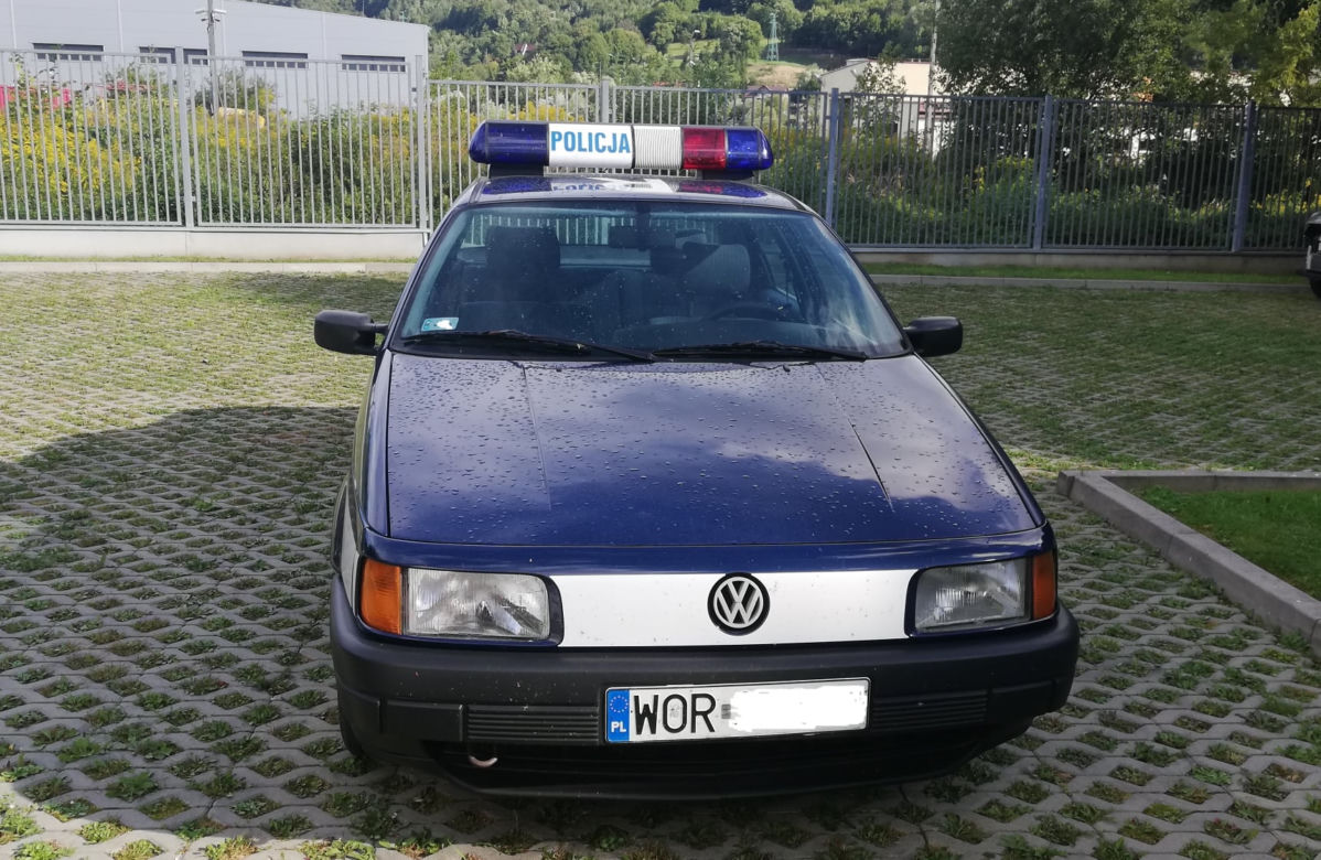 Policja zatrzymała do kontroli radiowóz. Funkcjonariusze byli w szoku