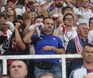 Górnik Zabrze - AS Monaco: Zdjęcia kibiców i zawodników z meczu eliminacji Ligi Konferencji