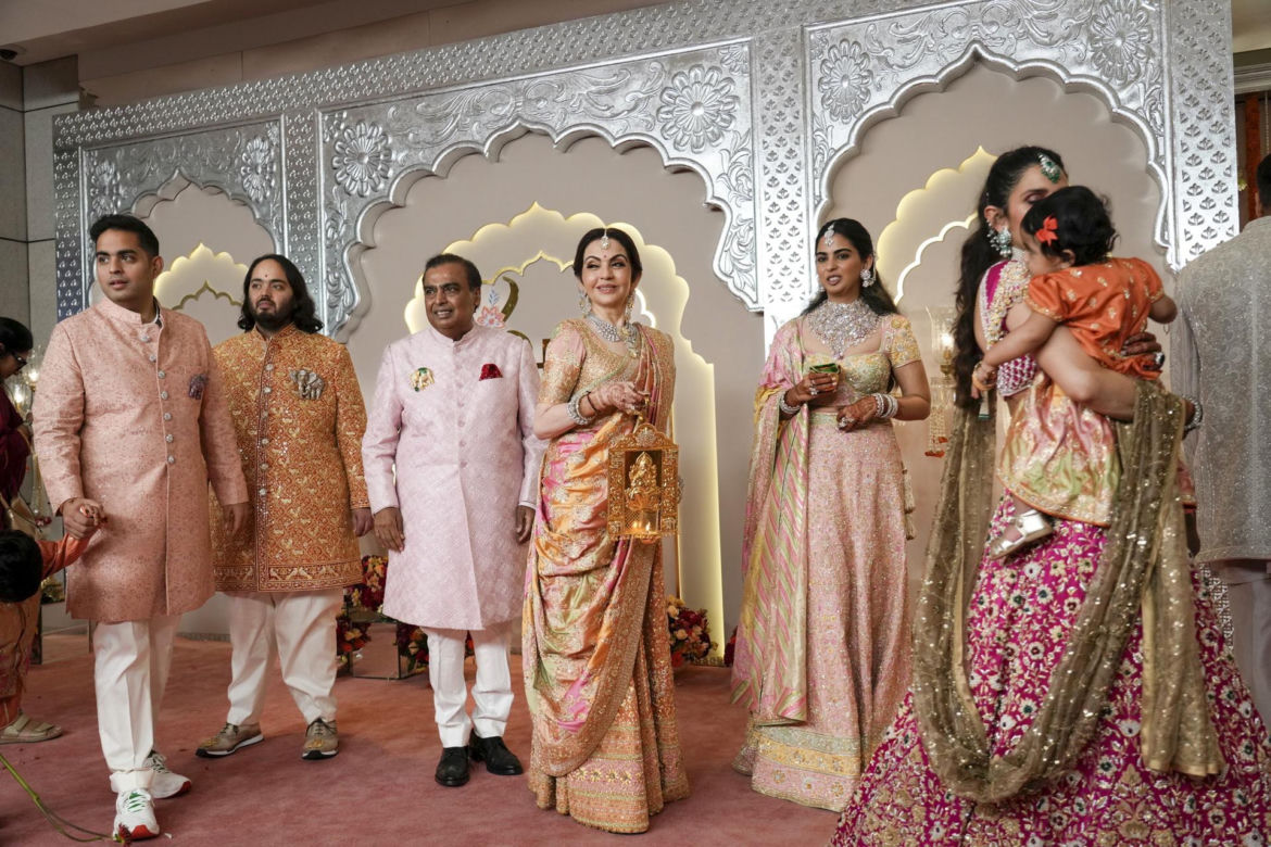 Ślub Ambani w Indiach