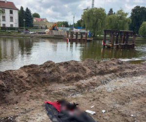 Wypadek podczas prac budowlanych w Elblągu
