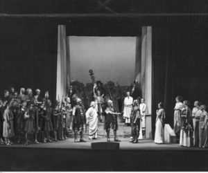 Przedstawienie Koriolan Williama Shakespeare'a w Teatrze Miejskim w Katowicach (1934 r.)