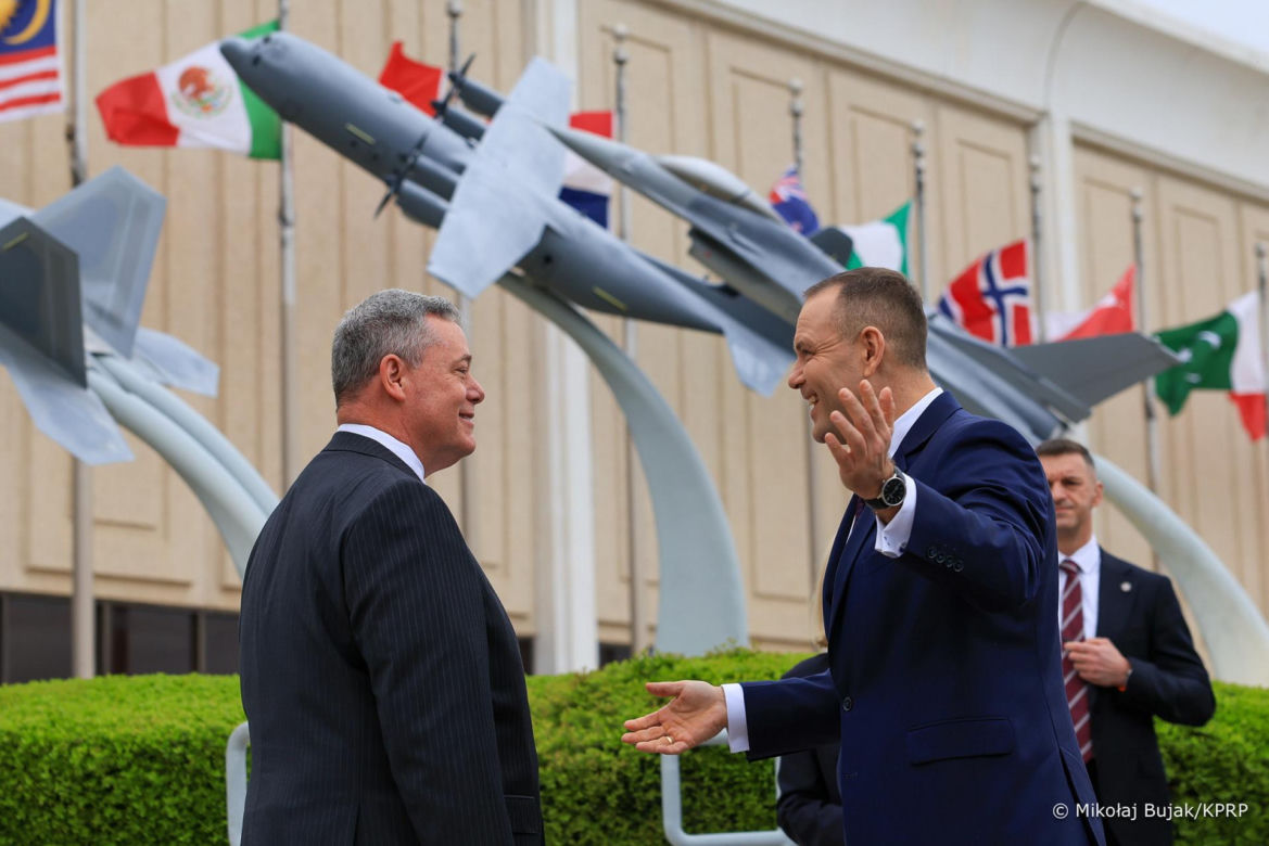 Nawrocki w zakładach Lockheed Martin