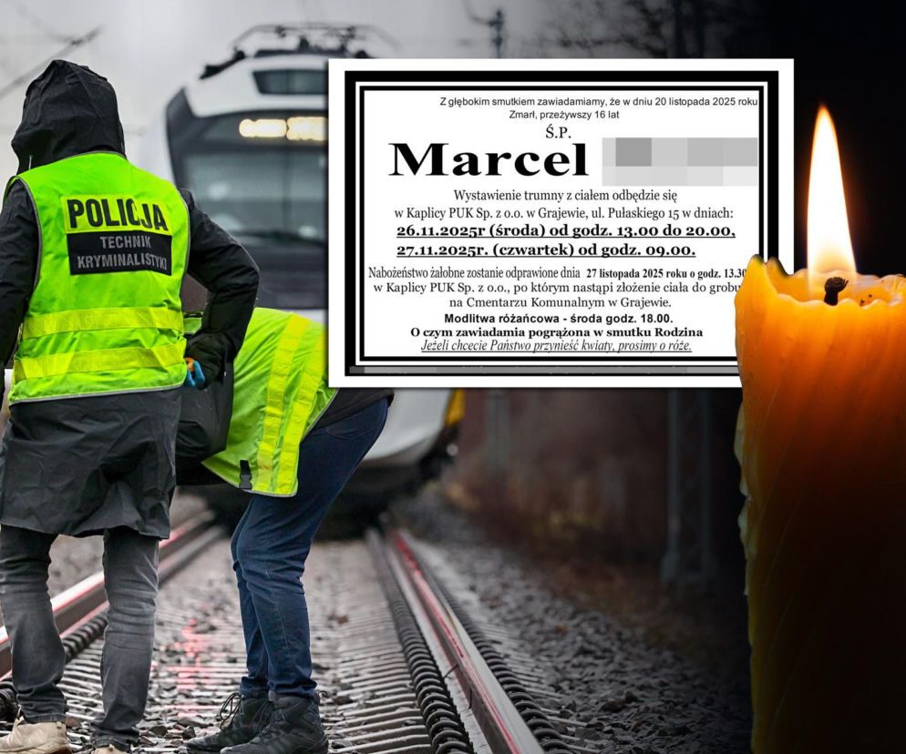 Pogrzeb 16-letniego Marcela z Grajewa. Rodzina ma wyjątkową prośbę