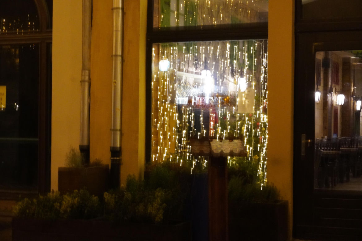 Poznań na wieczór przed Wigilią
