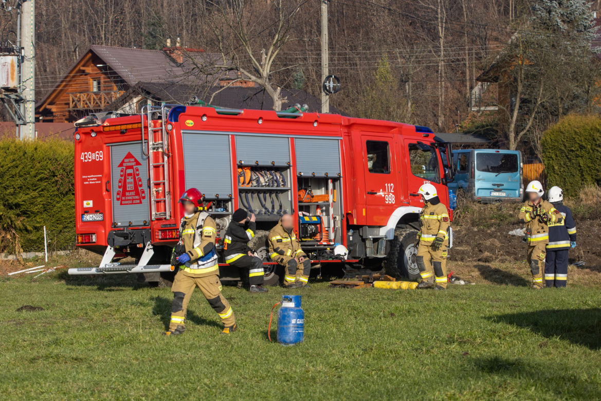 Tragedia w Ustroniu! Wybuch gazu rozsadził dom jednorodzinny