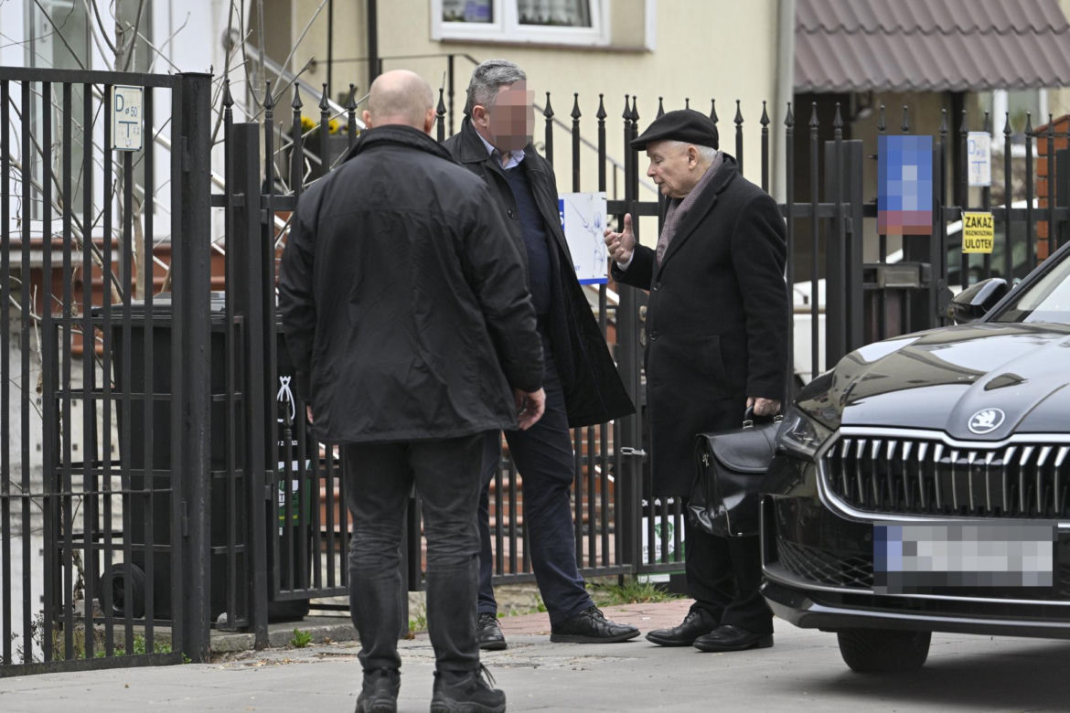 Tak Jarosław Kaczyński spędził Wielką Sobotę