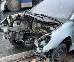 Potężna kraksa pod Warszawą. Wylotówka zablokowana