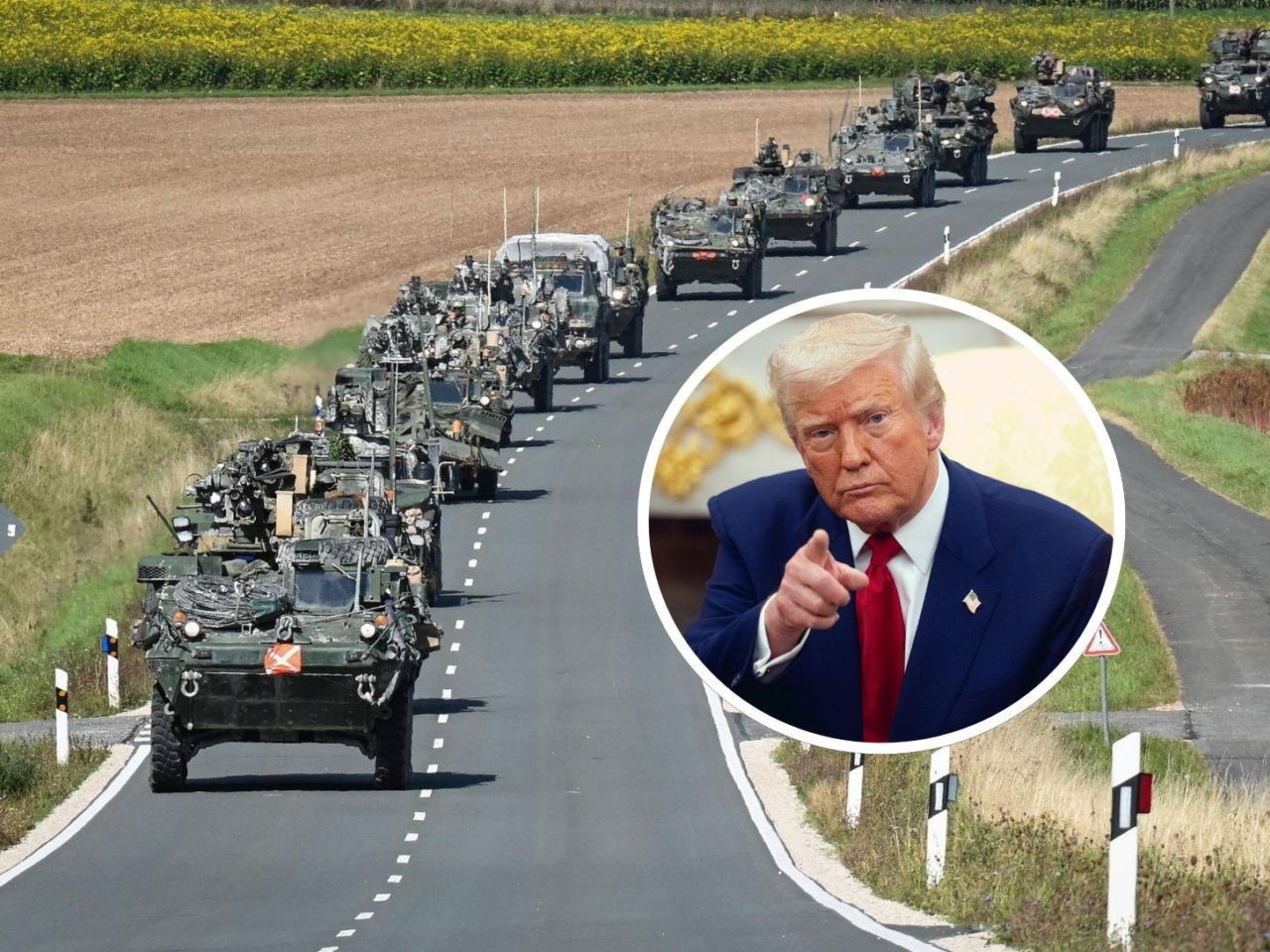 Trump o stałej bazie wojsk USA w Polsce: "Historyczny krok dla naszego Wielkiego Soj…