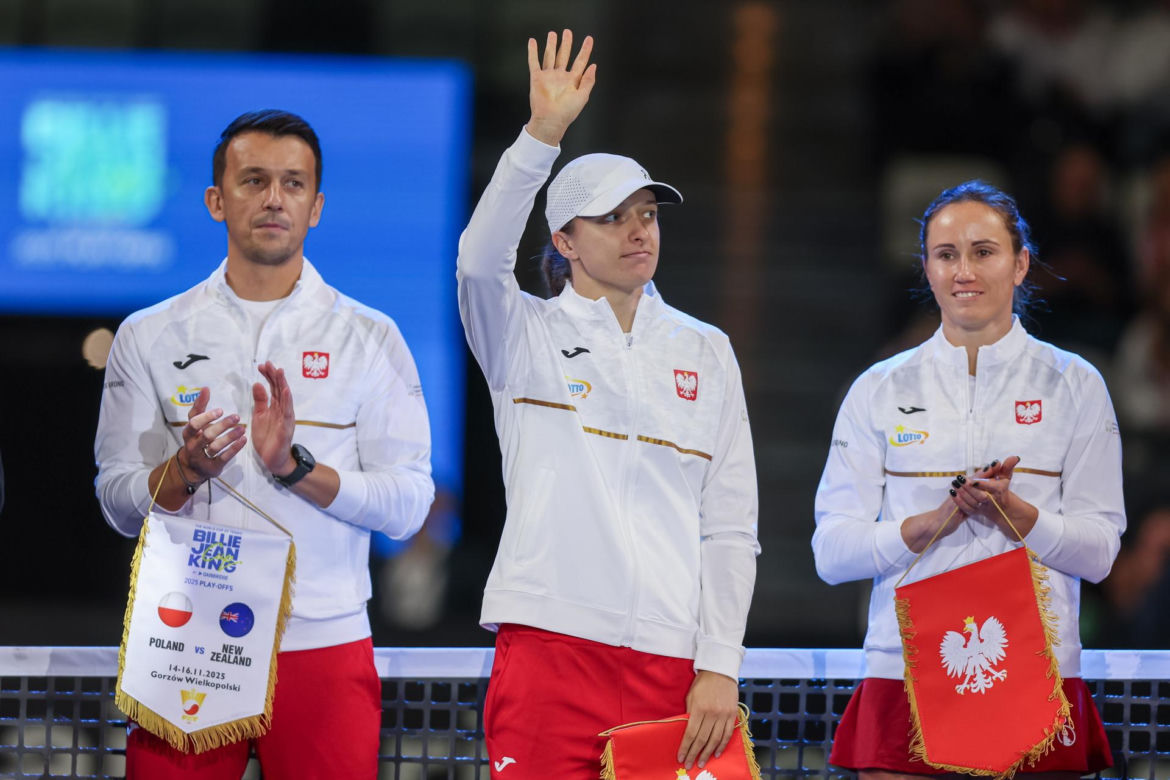 Iga Świątek na  Billie Jean King Cup