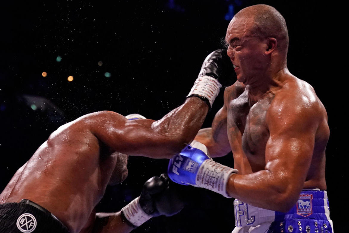 Krwawa walka Daniel Dubois Fabio Wardley o mistrzostwo świata