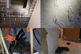 Zostawiał ślady na śniegu. Włamywacz z Leszna do domów zatrzymany [FILM]