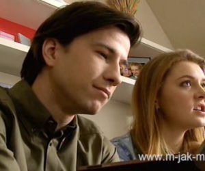 M jak miłość. Franek Zarzycki (Piotr Nerlewski), Ula (Iga Krefft)